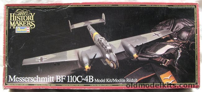 Revell 1/32 Messerschmit Bf-110 C-4B Day Fighter - History Makers Issue, 8617 plastic model kit